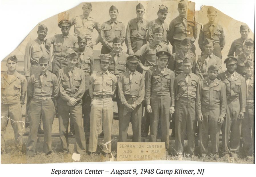 Camp Kilmer Discharge Photos EPHEMERA, PHOTOGRAPHS & MILITARY ARTWORK