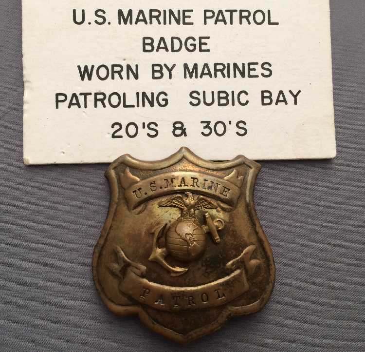 USMC MP badges - BADGES, AWARDS, DUI, AND COLLAR BRASS