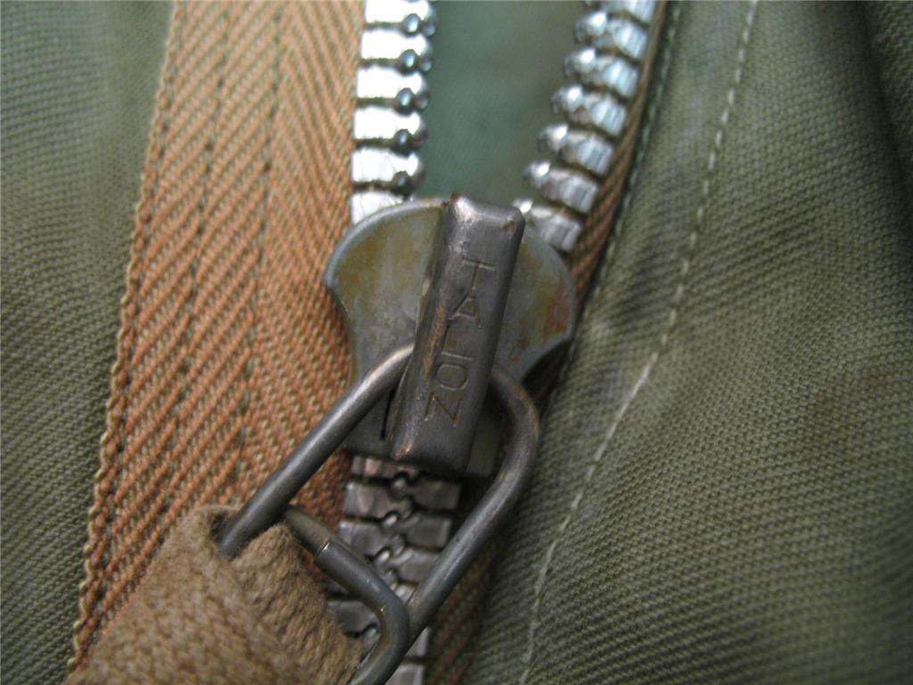 Field jackets zippers(pictures) M1951 M65 UNIFORMS U.S. Militaria