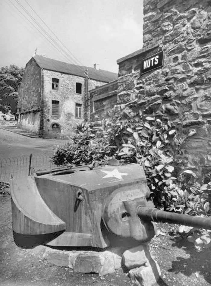 Bastogne, Nuts Street, 1951 MUSEUMS, BATTLEFIELDS, AND MONUMENTS U