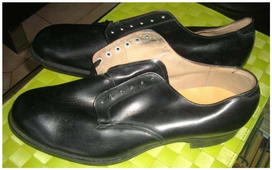 Us navy sales black oxford shoes