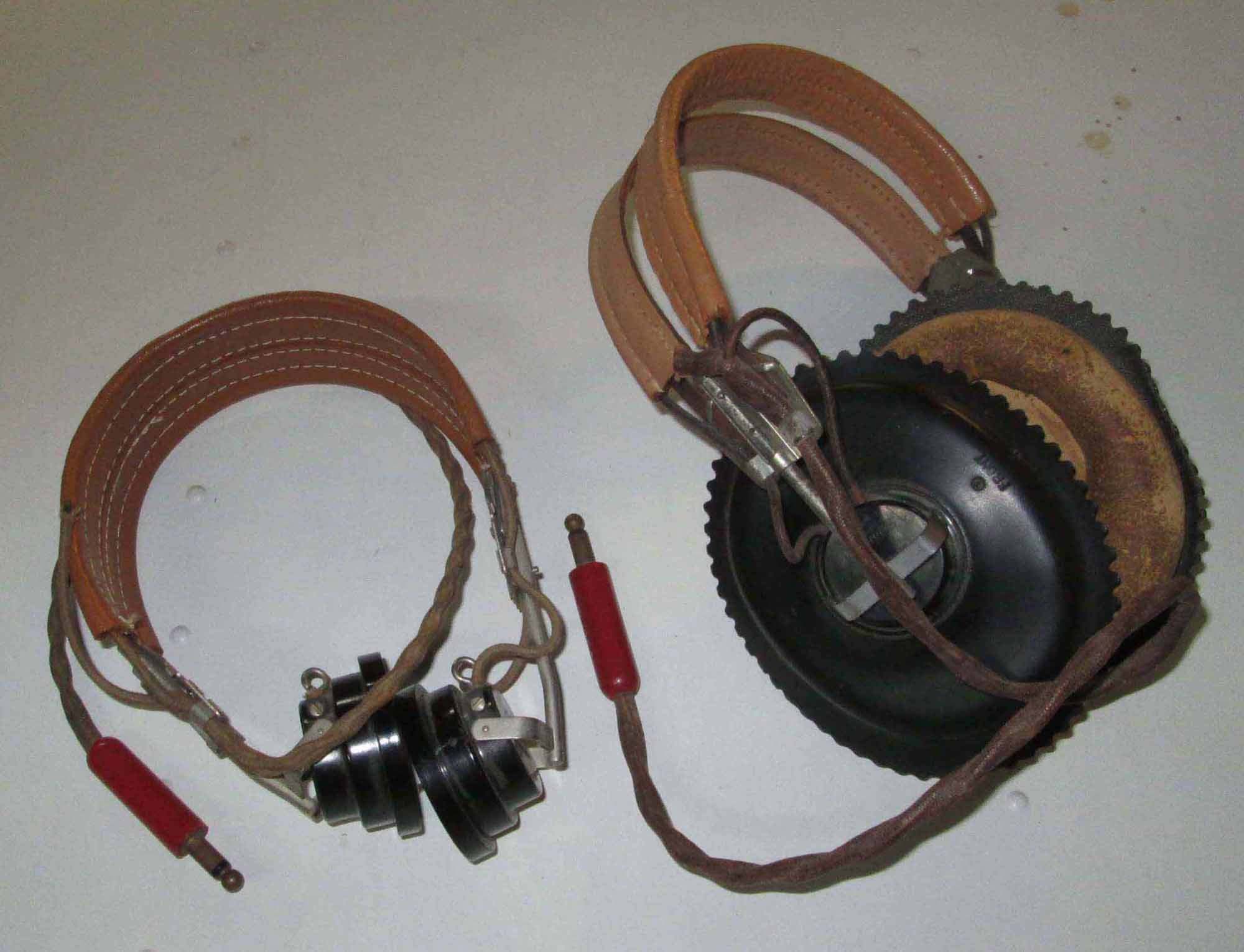 【ジャンク】Vintage WWII U.S. Military ANB-H-1 Sold at Auction: WW2 ANB-H-1 HEADSET US ARMY AIR FORCE