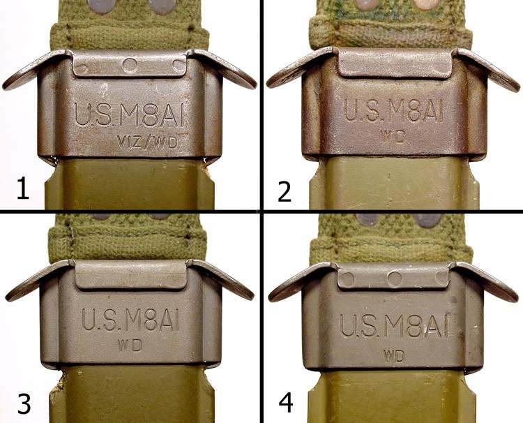 NOS US VIZ M8A1 scabbards dated 1963 - EDGED WEAPONS - U.S. Militaria Forum