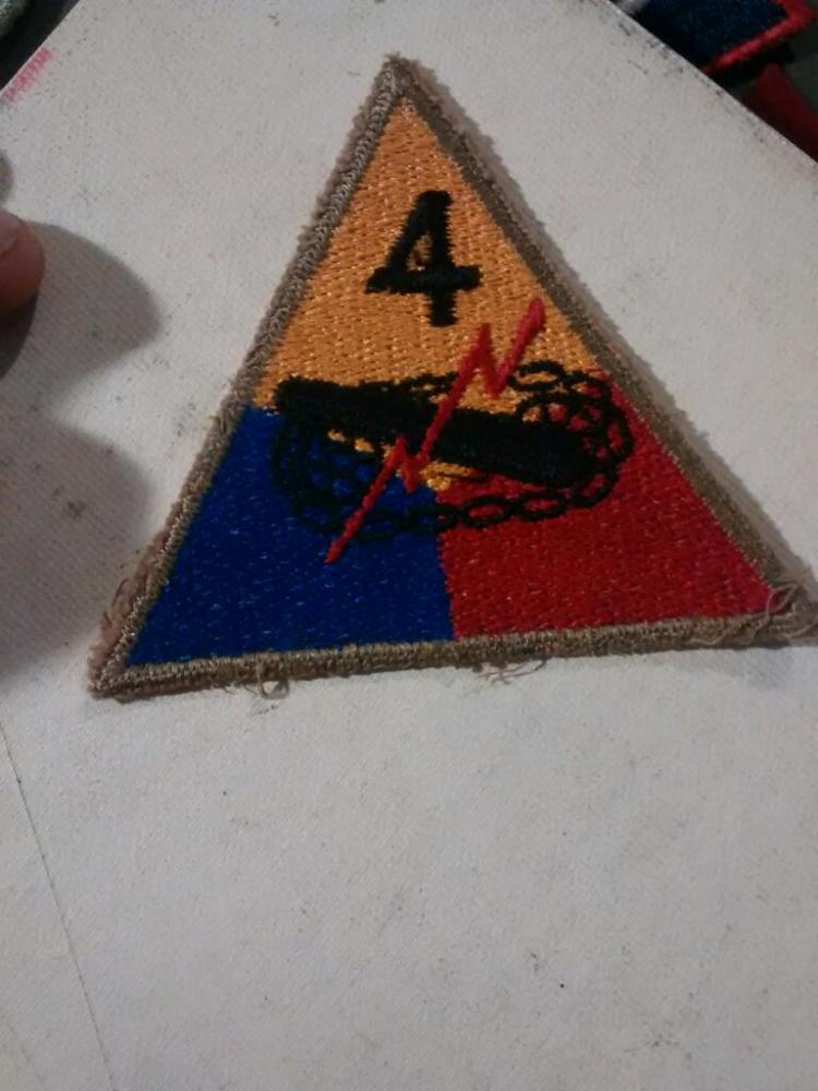 2nd & 4th armored division are these German made? ARMY AND USAAF U