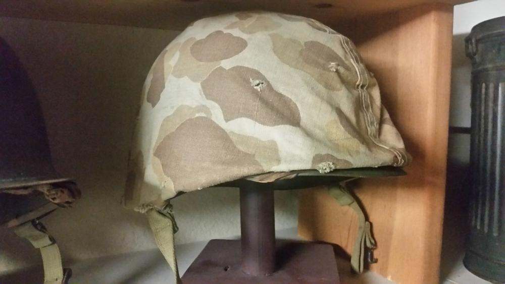 USMC ダブルフェイス WW2 USMC helmet - Page 2 - M-1; M-1C & M-2 HELMETS - U.S.