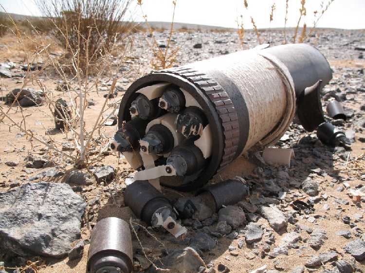 M483A1 155m Cluster Munitions shell - FIREARMS - US Militaria Forum