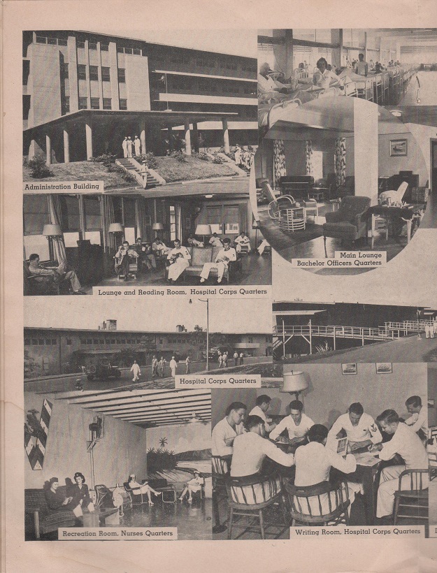 US Naval Hospital Aiea Heights, T.H. 1944 Photos & Roster EPHEMERA