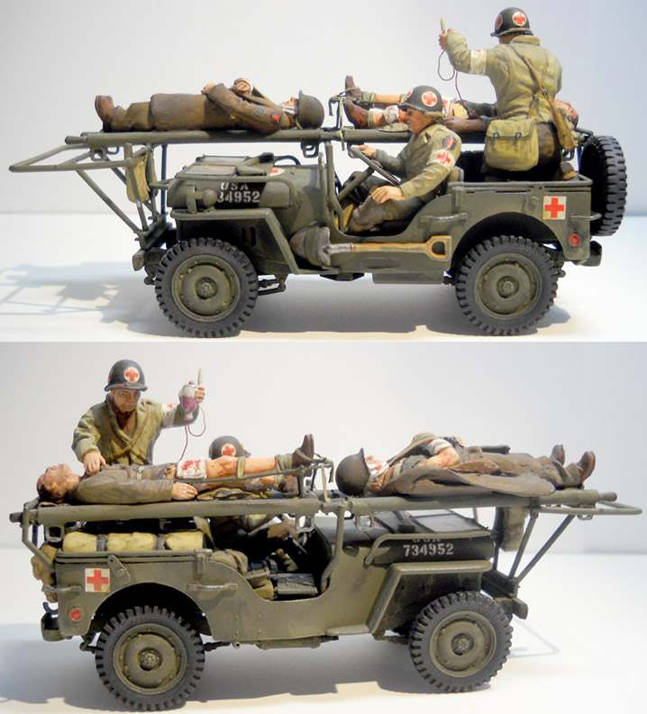 1/35 scale Jeeps, USA, USN, USAAF, USMC - MODELING - U.S.