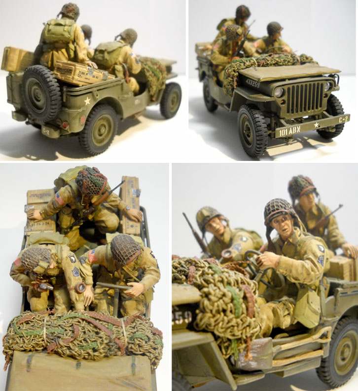 1/35 scale Jeeps, USA, USN, USAAF, USMC - MODELING - U.S.