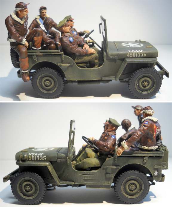 1/35 scale Jeeps, USA, USN, USAAF, USMC - MODELING - U.S.