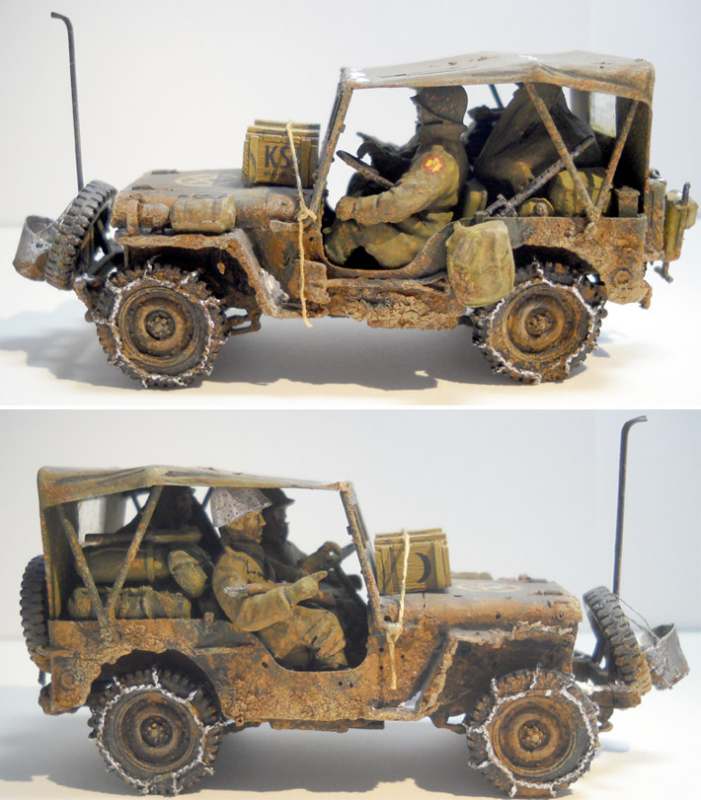 依頼作品】 1/35 USジープと101空挺部隊