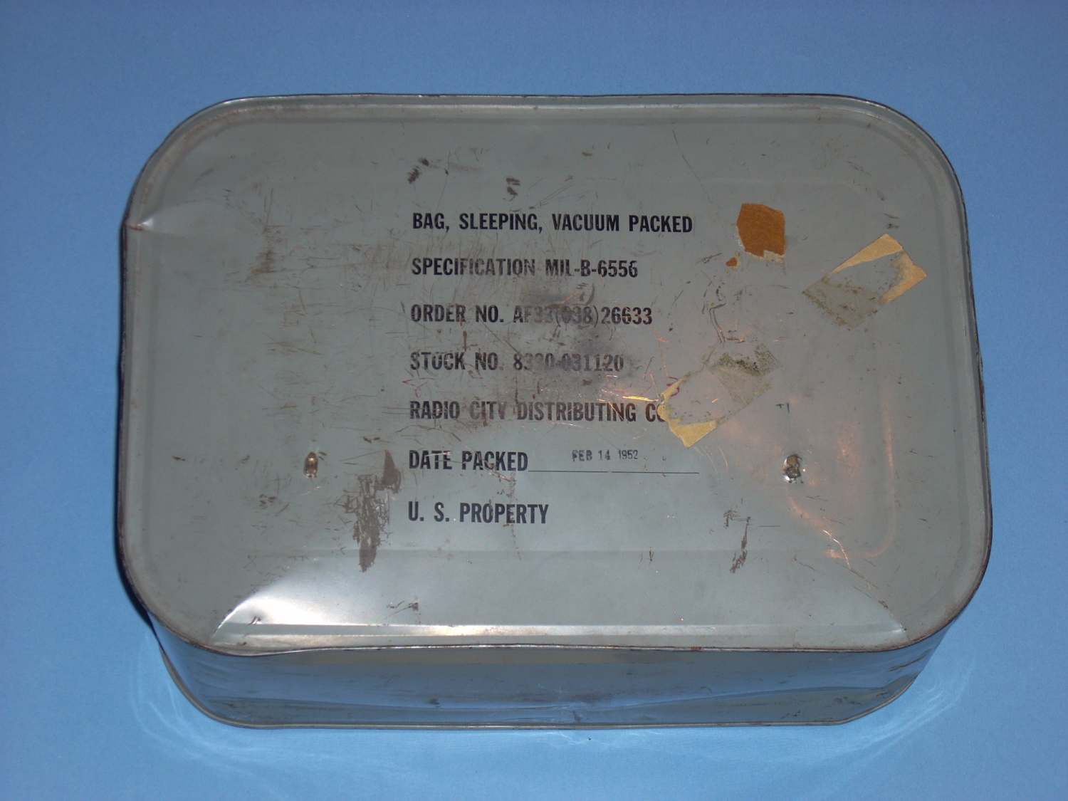 Value of 1951 Vacuum Packed M 1949 Mountain Sleeping Bag FIELD