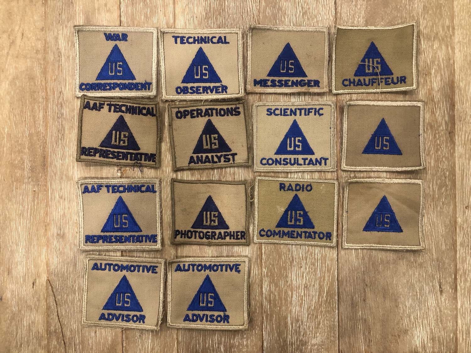 Help identify these two patches - ARMY AND USAAF - U.S. Militaria Forum