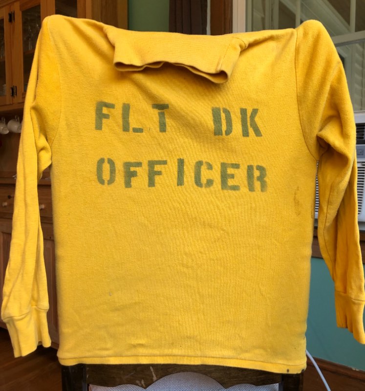 US Navy Flight Deck Officer Jersey USS Lexington AVT16 GROUND CREW