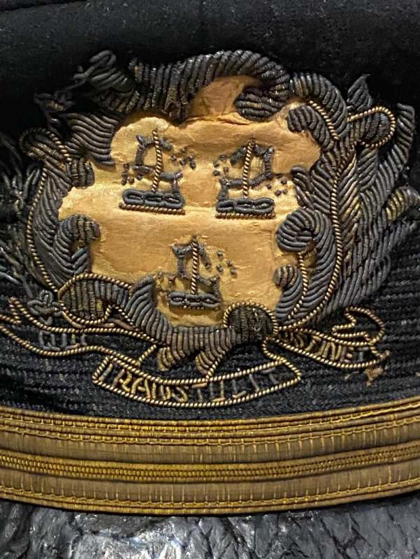 ★アメリカＰＯＬＩＣＥ＊チーフ（元帥待遇）階級章＊シングル History Hunter Auctions - Headgear