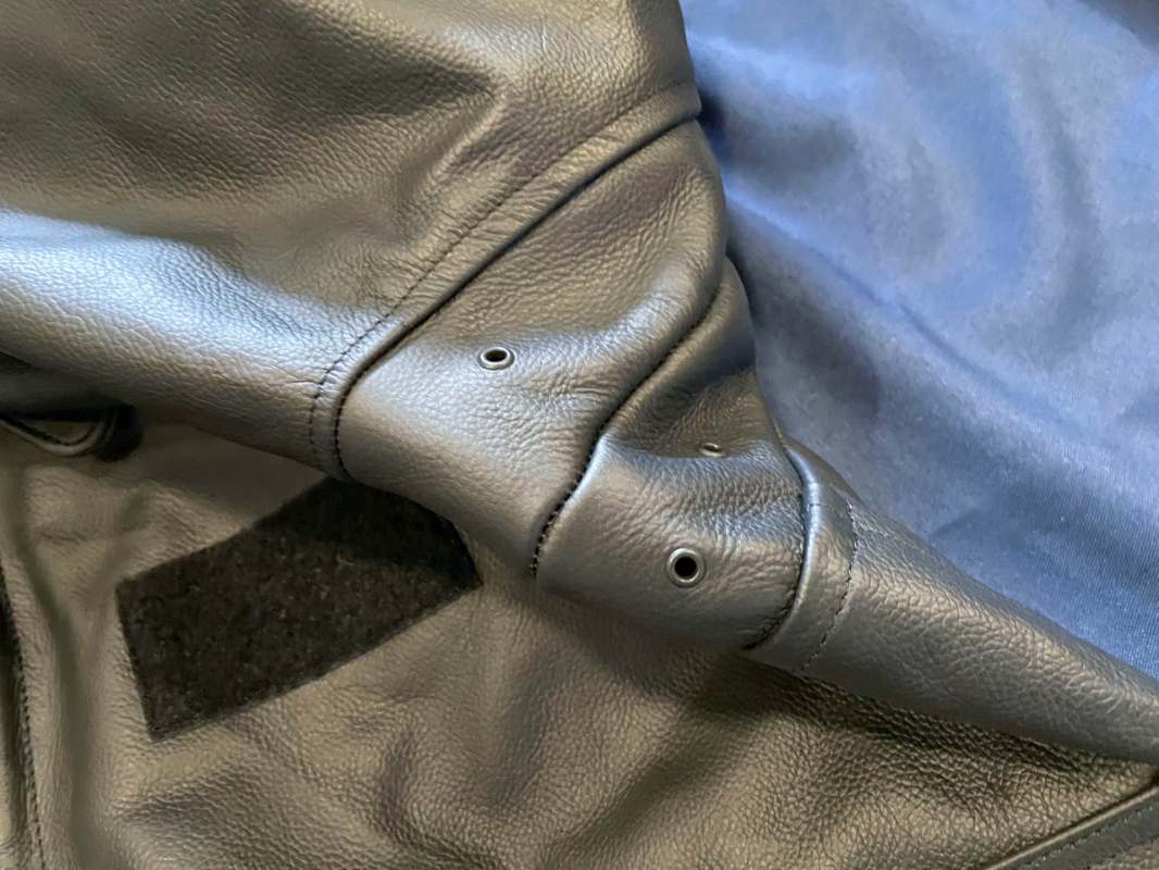 Navy's New Surface Warfare Officer Black Leather Jacket NAVAL & SEA