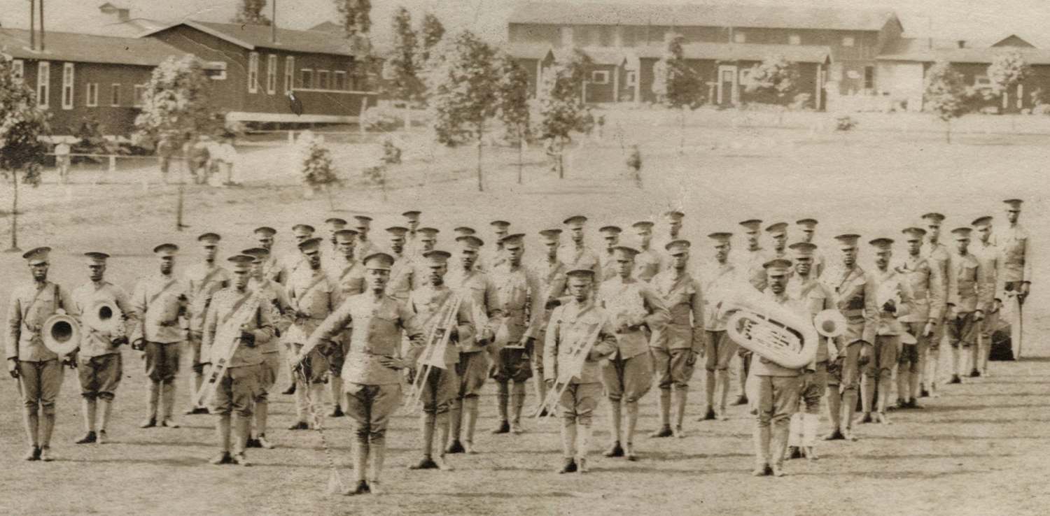 25th Infantry Regiment Schofield Barracks, T.H. 1914 011 Band.jpg