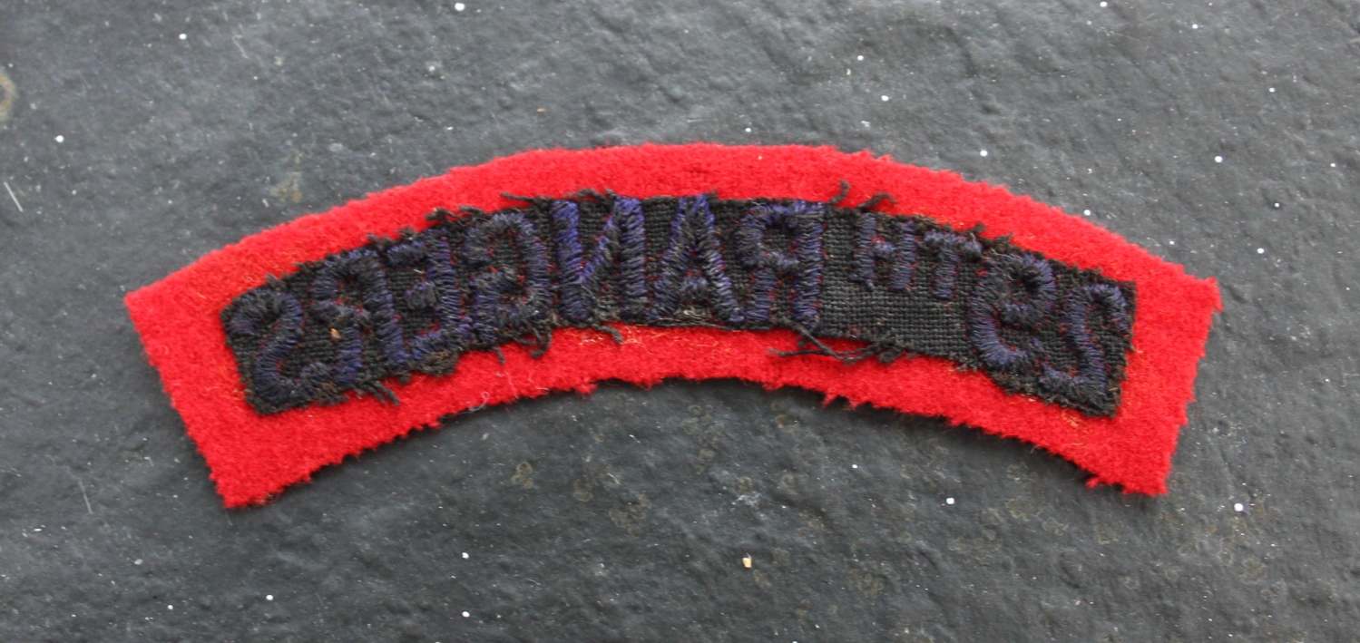 woodwork 29th rangers patch for review - ARMY AND USAAF