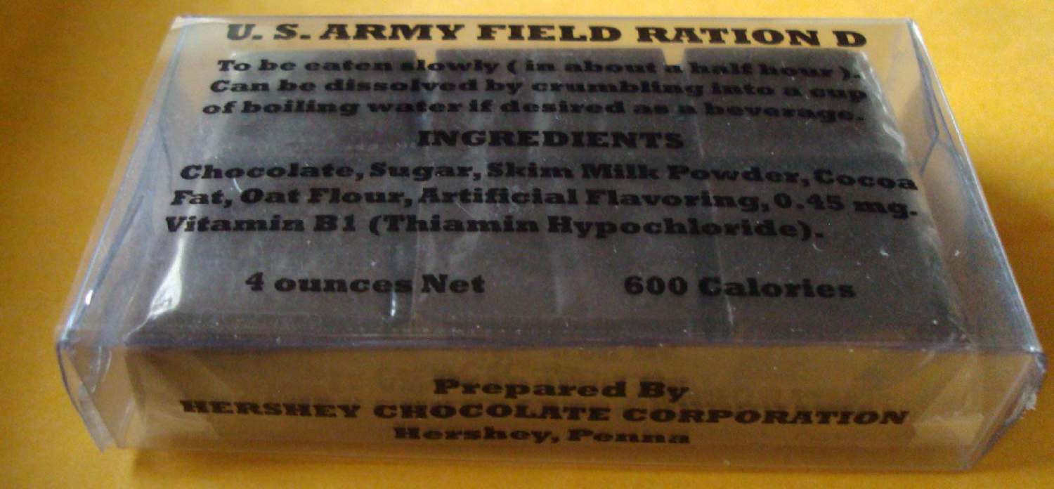 How I made a WWII D Ration Unit Perfectly Clear!! - FIELD & PERSONAL ...