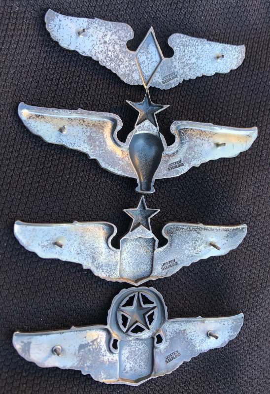 josten sterling observer wing - WING BADGES - U.S. Militaria Forum