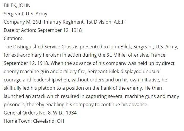 Sgt John Bilek E Co 21st Inf 18OCT1935 WWI DSC 26TH IR 1ST ID Citation 001.jpg