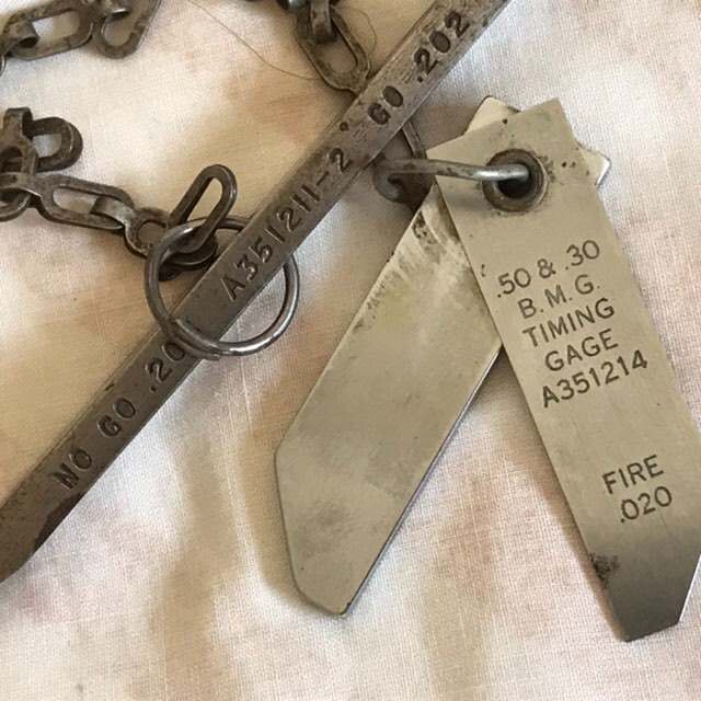 50 cal & 30. cal Headspace and Timing Gauge FIREARMS U.S. Militaria