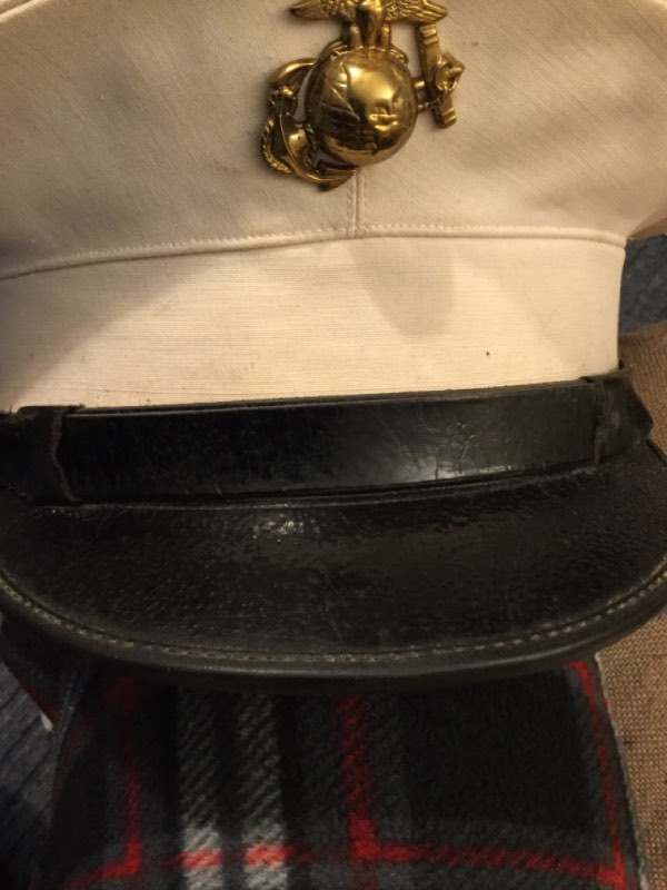 usmc dress blues hat USMC Figures in Ceremonial Dress x4  Brick Block Army