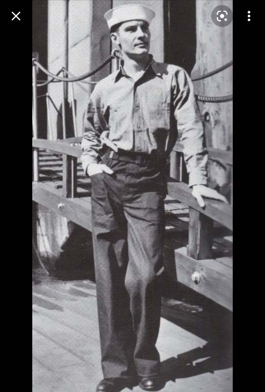 WWII USN UNIFORM - NAVAL & SEA SERVICE UNIFORMS - U.S.