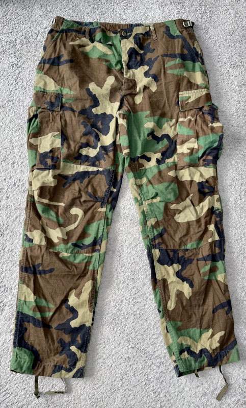 1980 contract dated woodland BDU - CAMOUFLAGE UNIFORMS - U.S. Militaria ...