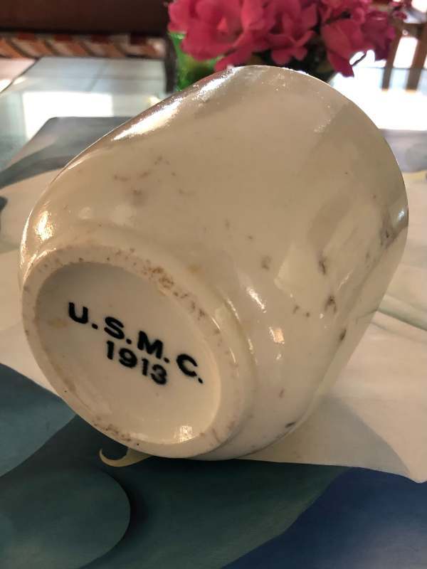 USMC 1913 Mess Mug /'Watch Mug' - Are these rare? - BASE/BIVOUAC/CAMP/DEPOT  ITEMS - U.S. Militaria Forum