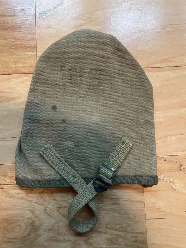WW2 US Shovel Cover 1944 Made In Korea - Foto 8