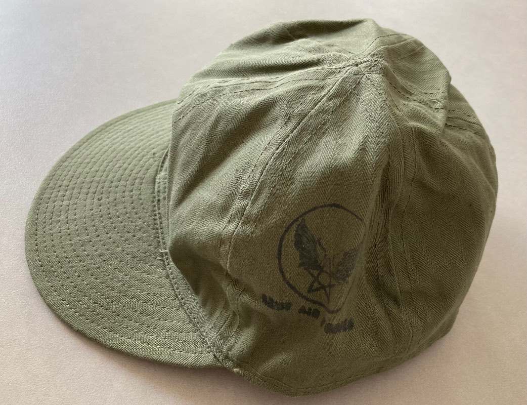 WAREHOUSE A-3　TYPE　U.S.ARMY AIR　FORCECAP WW2 USAAF Cap mechanics type A-3 ? - UNIFORMS - U.S. Militaria Forum