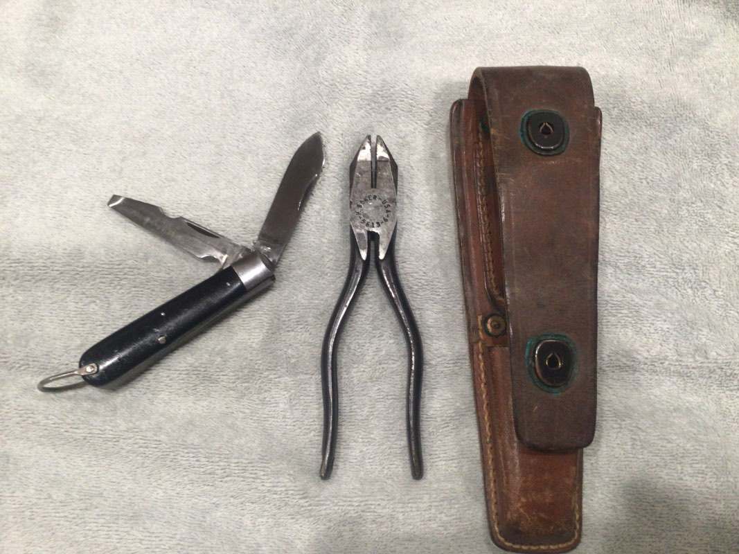 WW2 I.C. CO. OLEAN, NY KA-BAR TL-29 Knife - EDGED WEAPONS WW2 I.C. CO. OLEAN, NY KA-BAR TL-29 Knife - EDGED WEAPONS