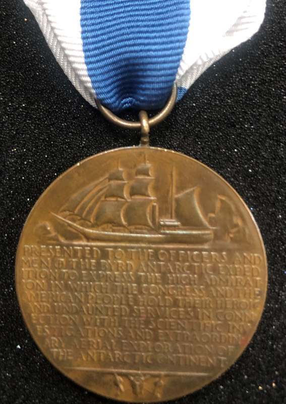 Awarded 1st Byrd Expedition Bronze Medal MEDALS & DECORATIONS U.S