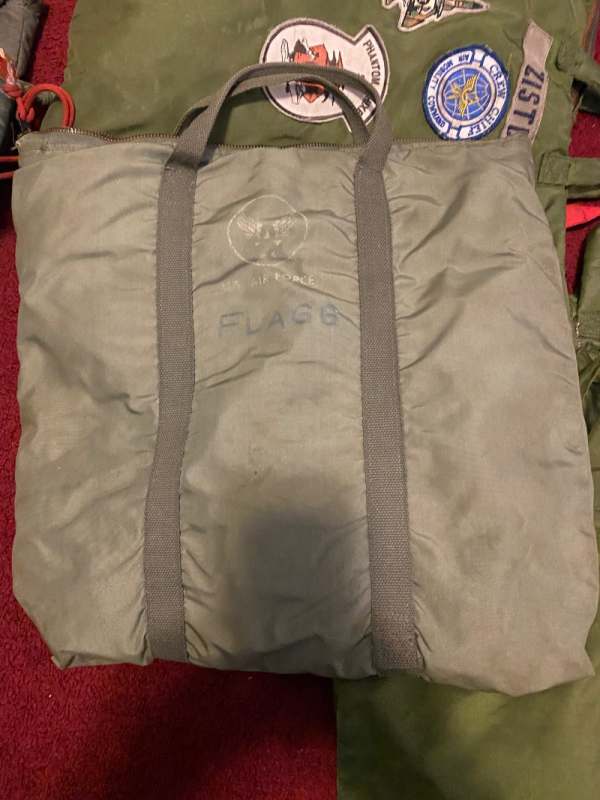 USAF 1950s Helmet Bag - Mint Condition – The Major's Tailor