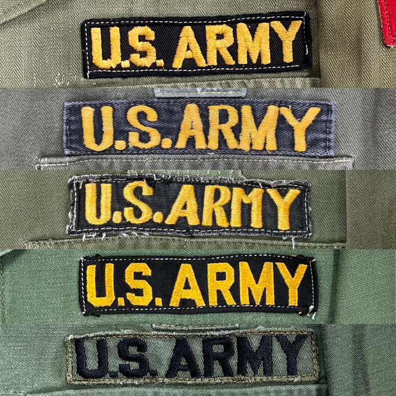 What Years Were The Different Styles Of Fatigue Shirt Name Tape Used ...