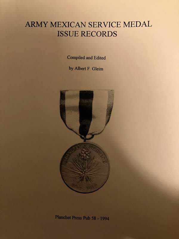 Mexican Service Medal CAMPAIGN/SERVICE MEDALS U.S. Militaria Forum