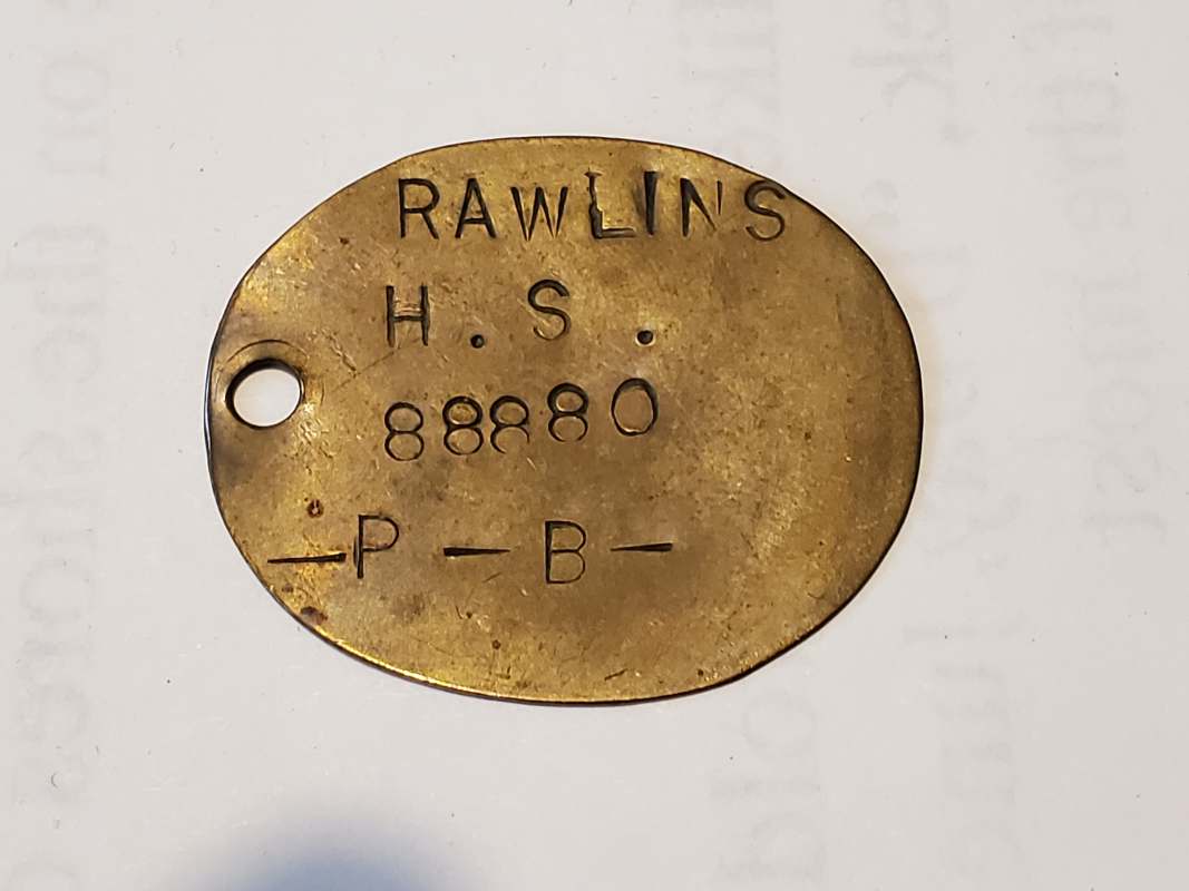 Unusual WWII Dog Tag IDENTITY ITEMS DOG TAGS BRACELETS ETC U.S. Militaria Forum