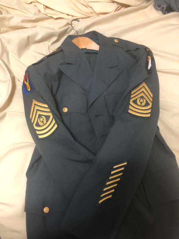 US CSM Dress greens 60s/70s - UNIFORMS - U.S. Militaria Forum US CSM Dress greens 60s/70s - UNIFORMS - U.S. Militaria Forum