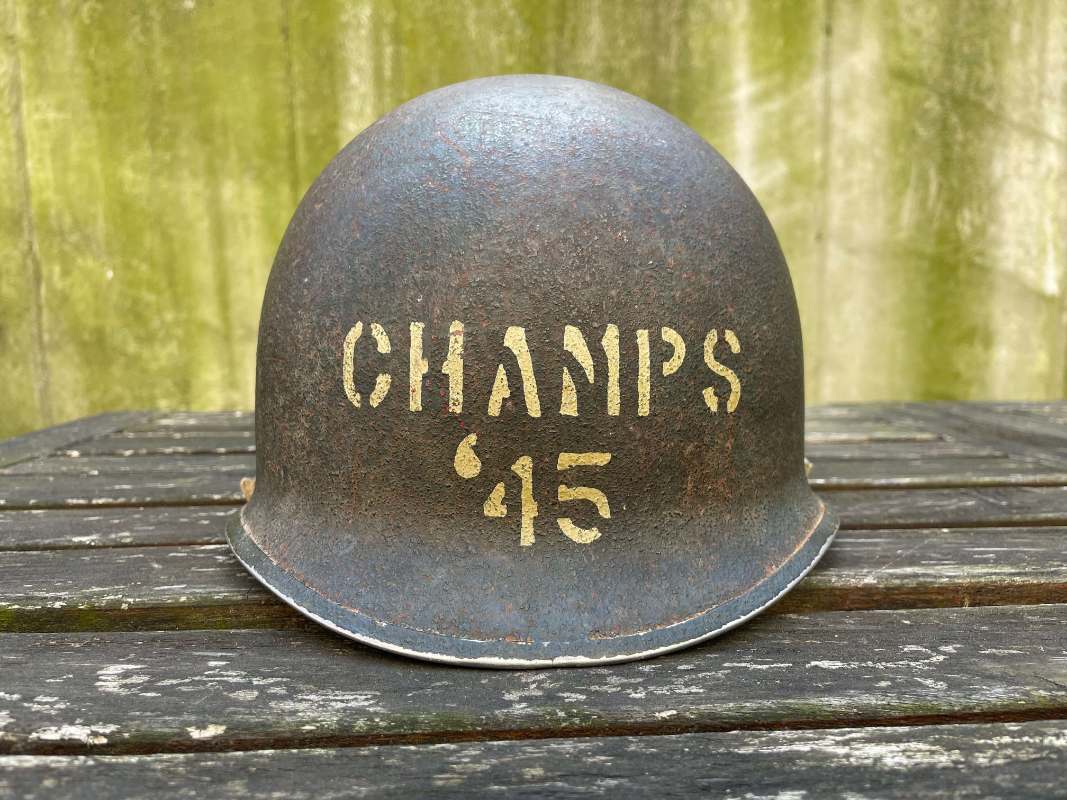 BEL!　MASKFACEBAIT WORKER WWII EARLY M1 HELMET - 