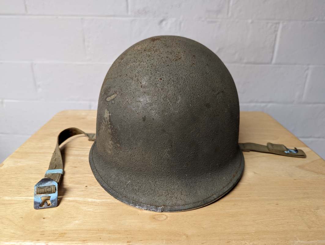 WWII Helmet of Gordon W. Tellock M1; M1C & M2 HELMETS U.S