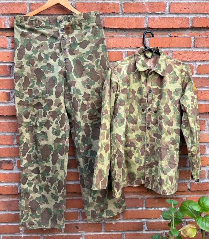 USMC P-44 Frogskin set found in Mexico - CAMOUFLAGE UNIFORMS