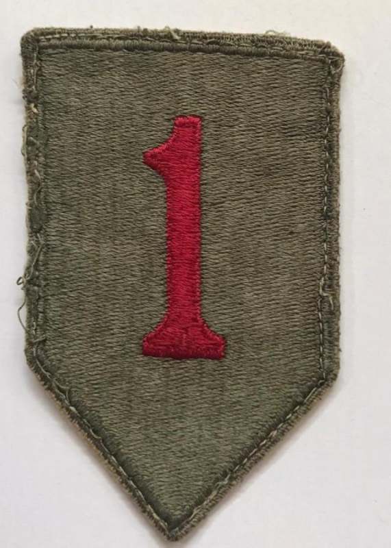 Big red one patch army and usaaf u s militaria forum