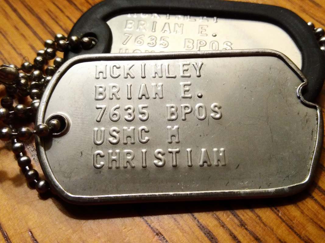 US Air Force Dog Tags - Regulation Format Replacements