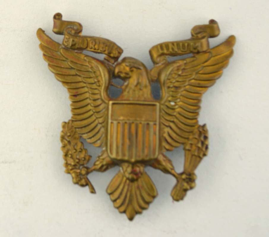 Army Female Service Cap Enlisted US ARMY OFFICER CAP BADGE WWII