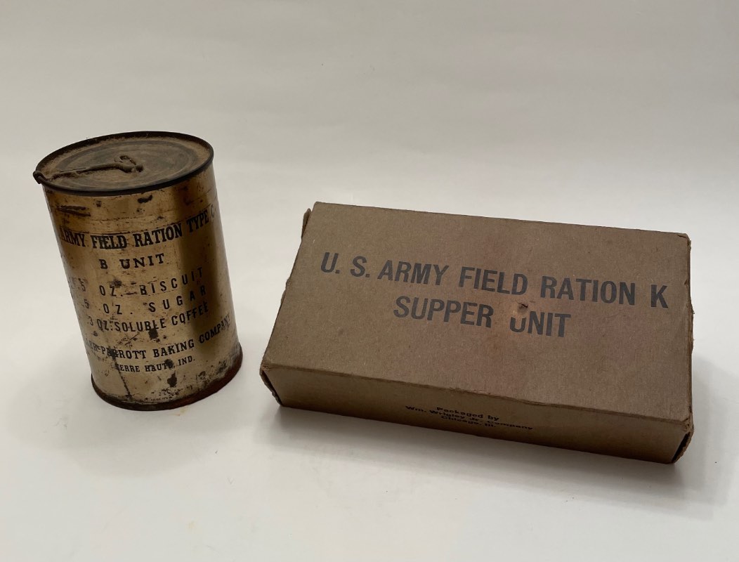 Early CRation and Kration FIELD & PERSONAL GEAR SECTION U.S