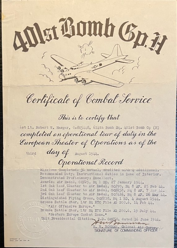 Lucky Bastard Club Certificates Page 3 WING BADGES U.S. Militaria