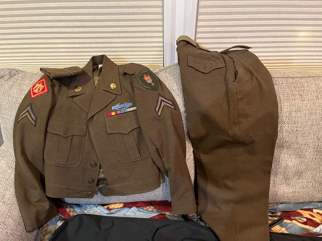 Thrift store KW Ike pants and hat UNIFORMS U.S. Militaria Forum