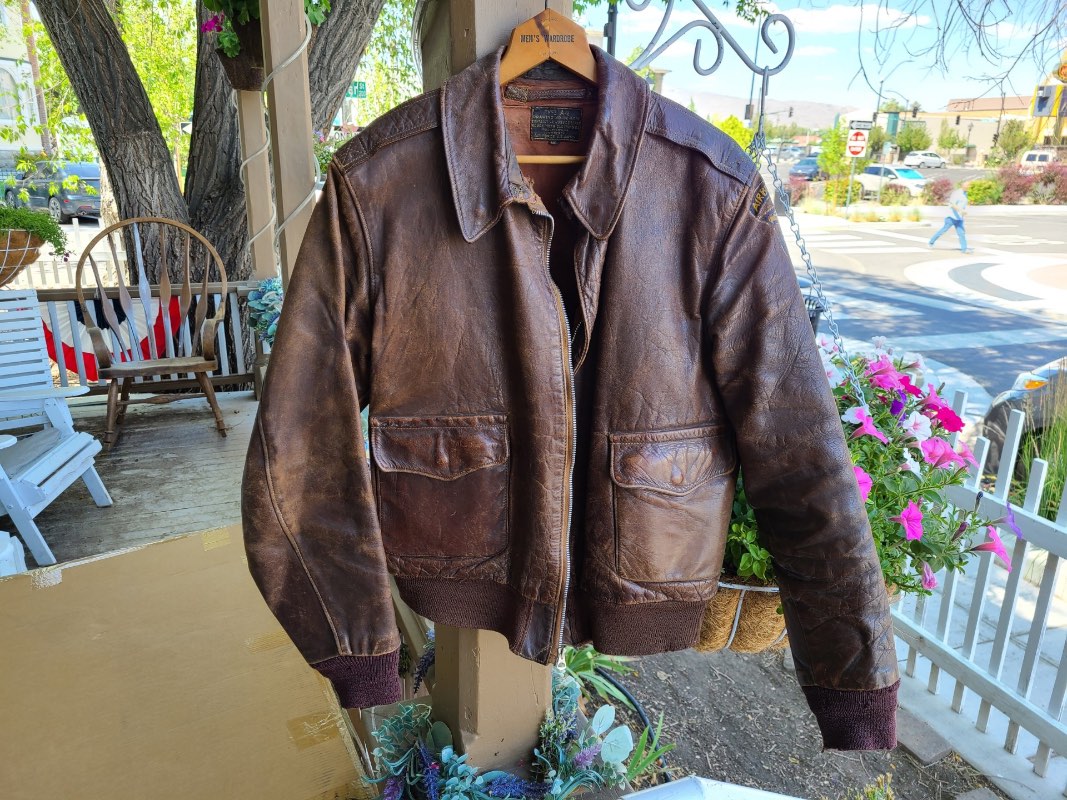 Airborne deals leather jacket