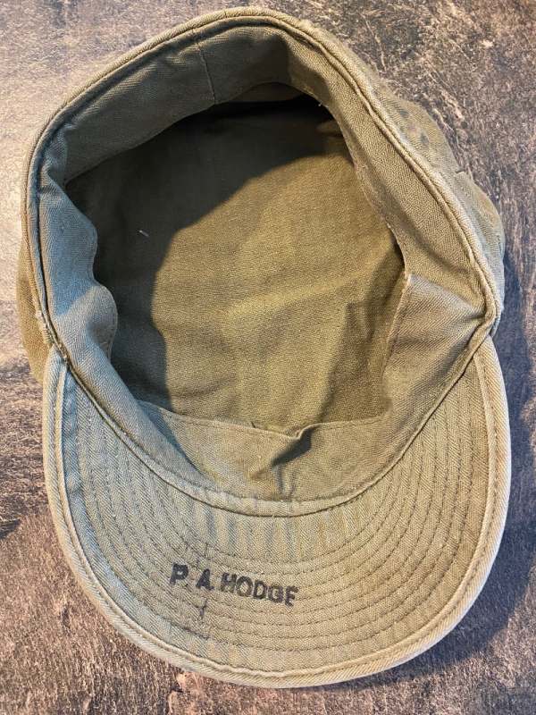 WW2 P44 USMC HBT Cover - MARINE CORPS EGA DISCUSSION - U.S.